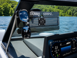 Sunny Keepz on a Boat
